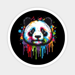 Giant Panda Colors Magnet